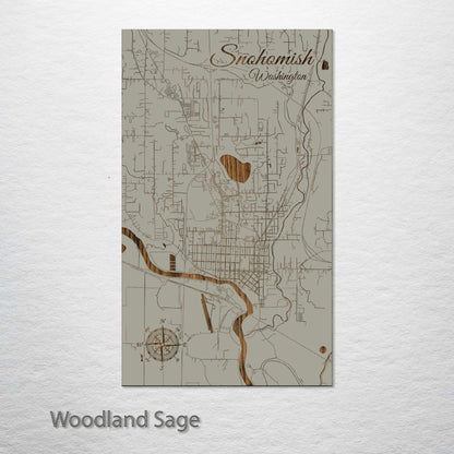 Snohomish, Washington Street Map