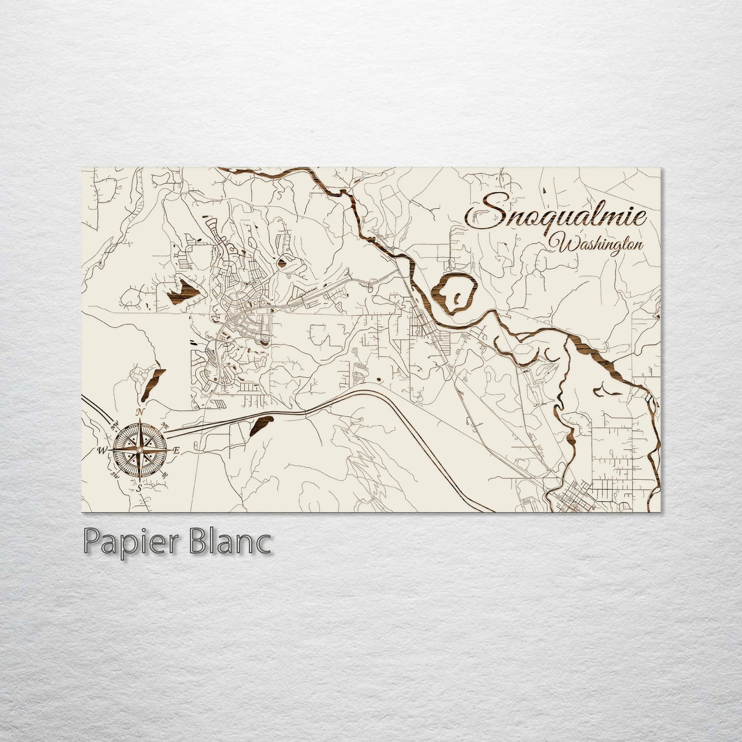 Snoqualmie, Washington Street Map