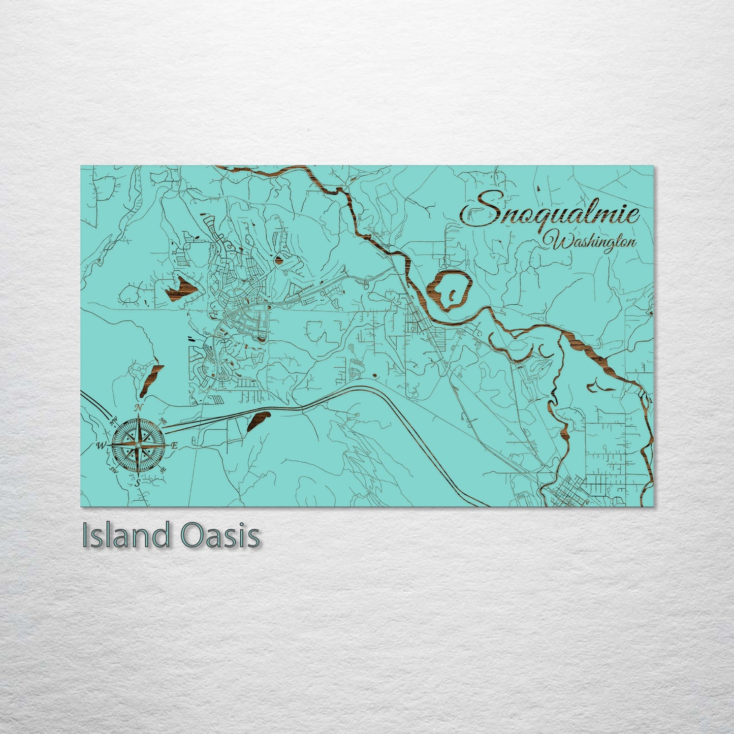 Snoqualmie, Washington Street Map