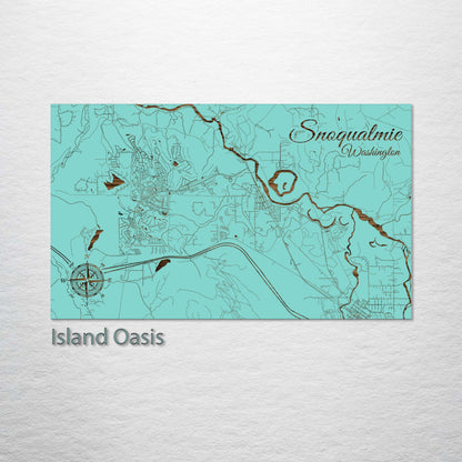 Snoqualmie, Washington Street Map
