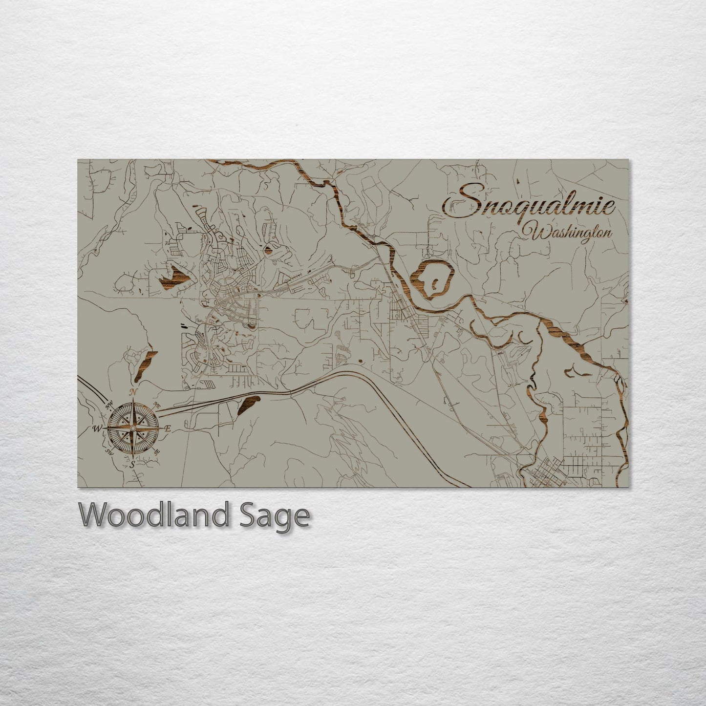 Snoqualmie, Washington Street Map