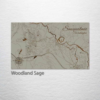 Snoqualmie, Washington Street Map