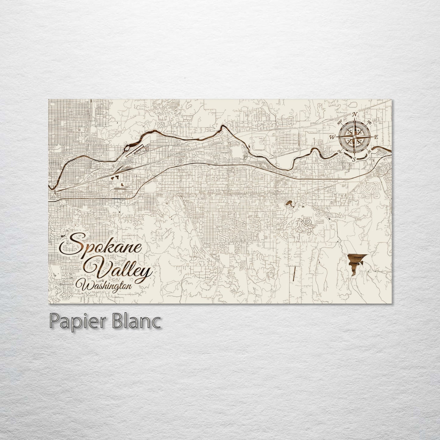 Spokane Valley, Washington Street Map