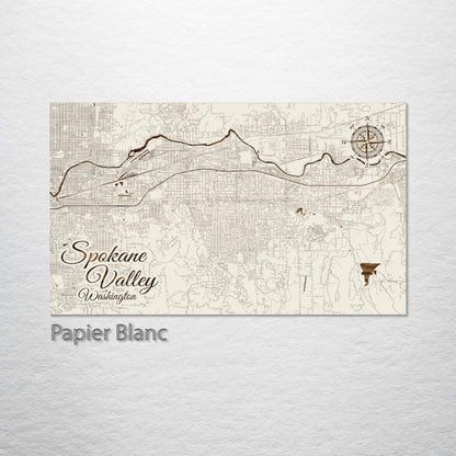 Spokane Valley, Washington Street Map