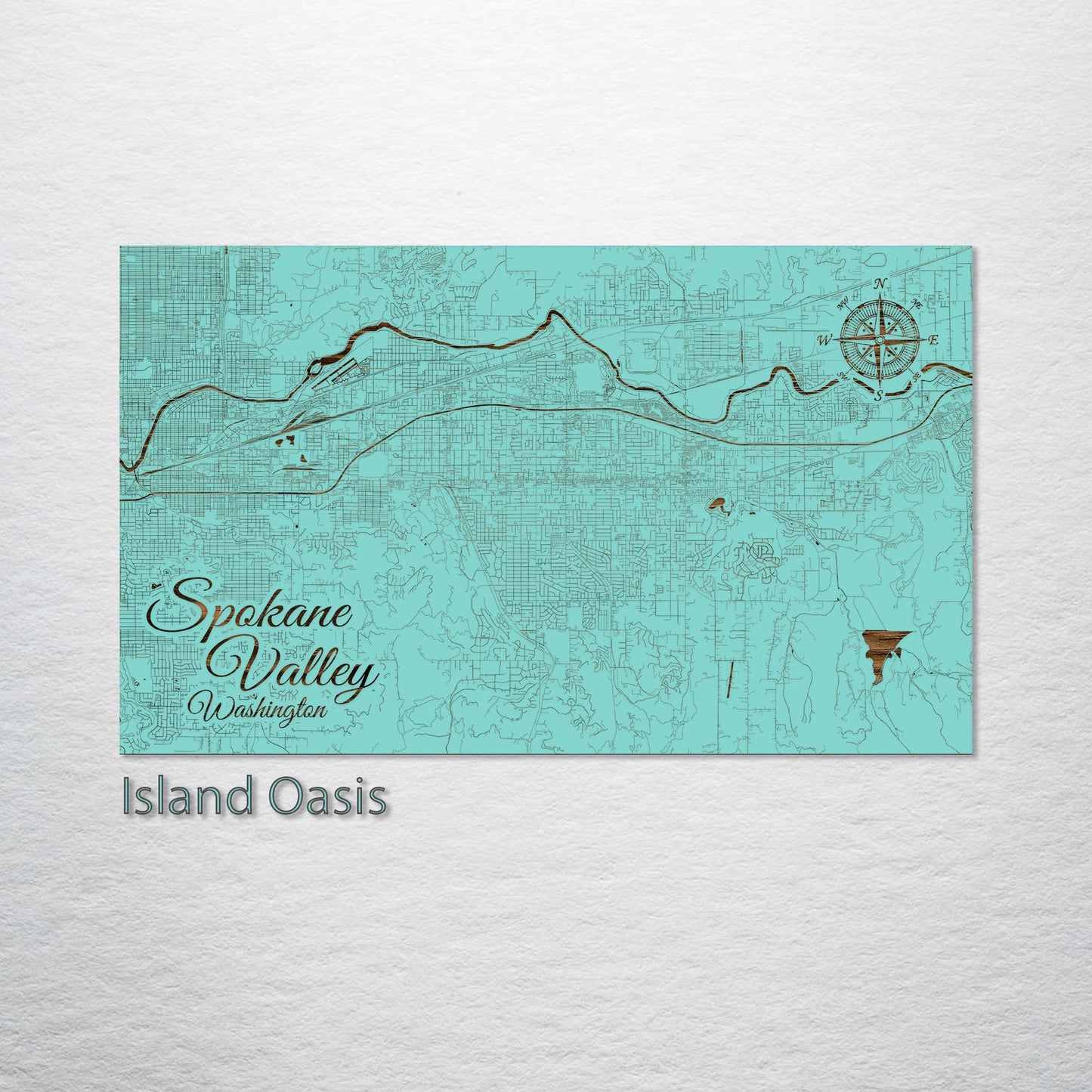 Spokane Valley, Washington Street Map