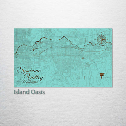 Spokane Valley, Washington Street Map