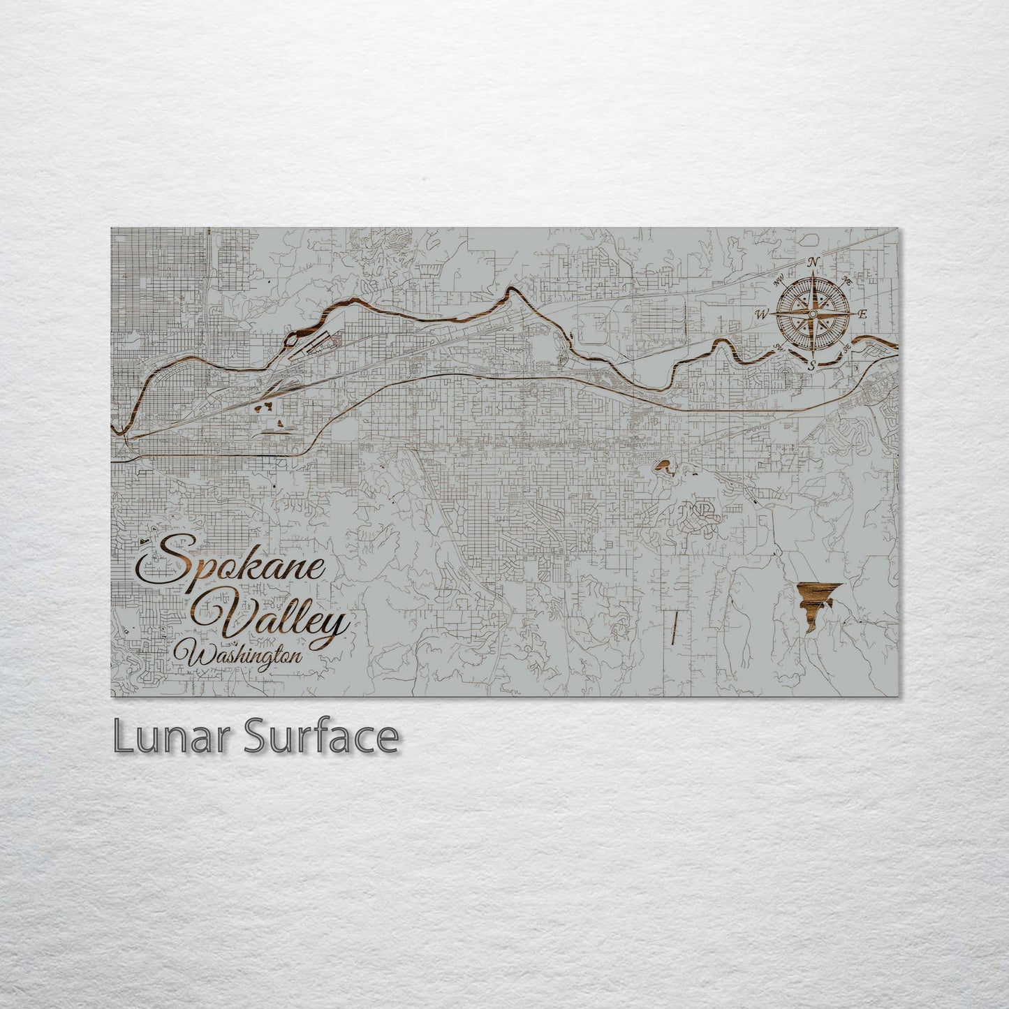 Spokane Valley, Washington Street Map