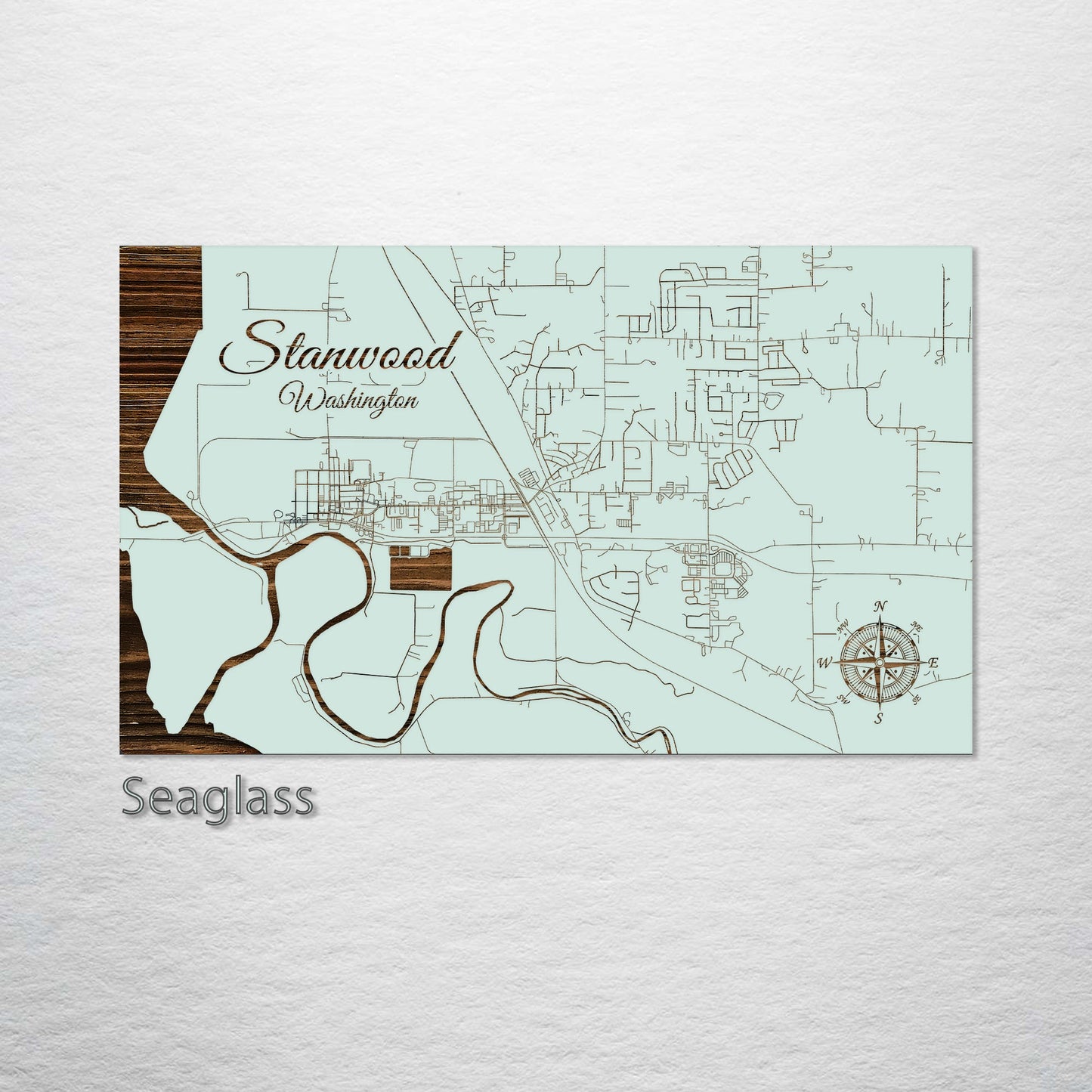 Stanwood, Washington Street Map