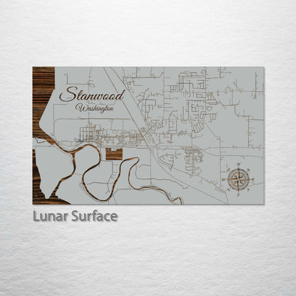 Stanwood, Washington Street Map