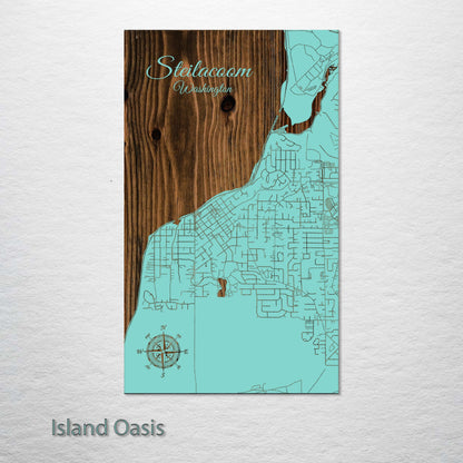 Steilacoom, Washington Street Map