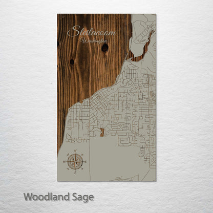 Steilacoom, Washington Street Map