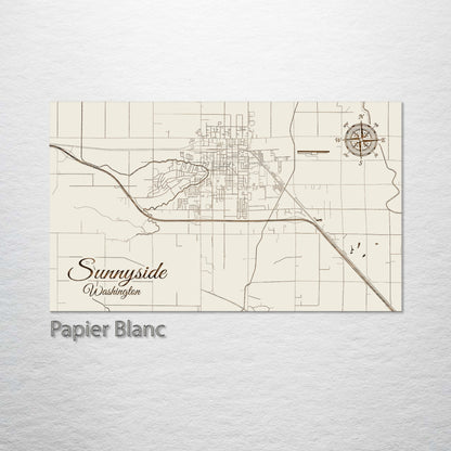 Sunnyside, Washington Street Map
