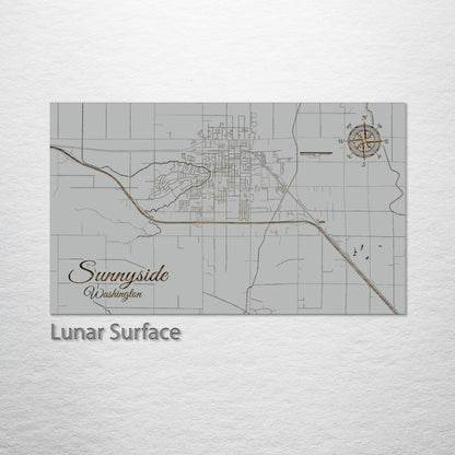 Sunnyside, Washington Street Map