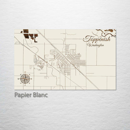 Toppenish, Washington Street Map
