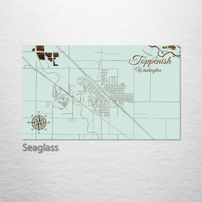 Toppenish, Washington Street Map
