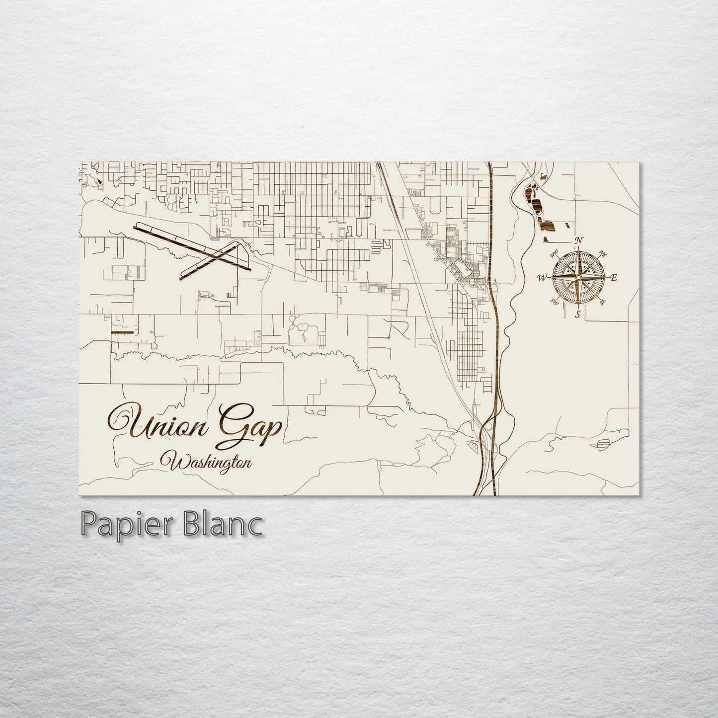 Union Gap, Washington Street Map