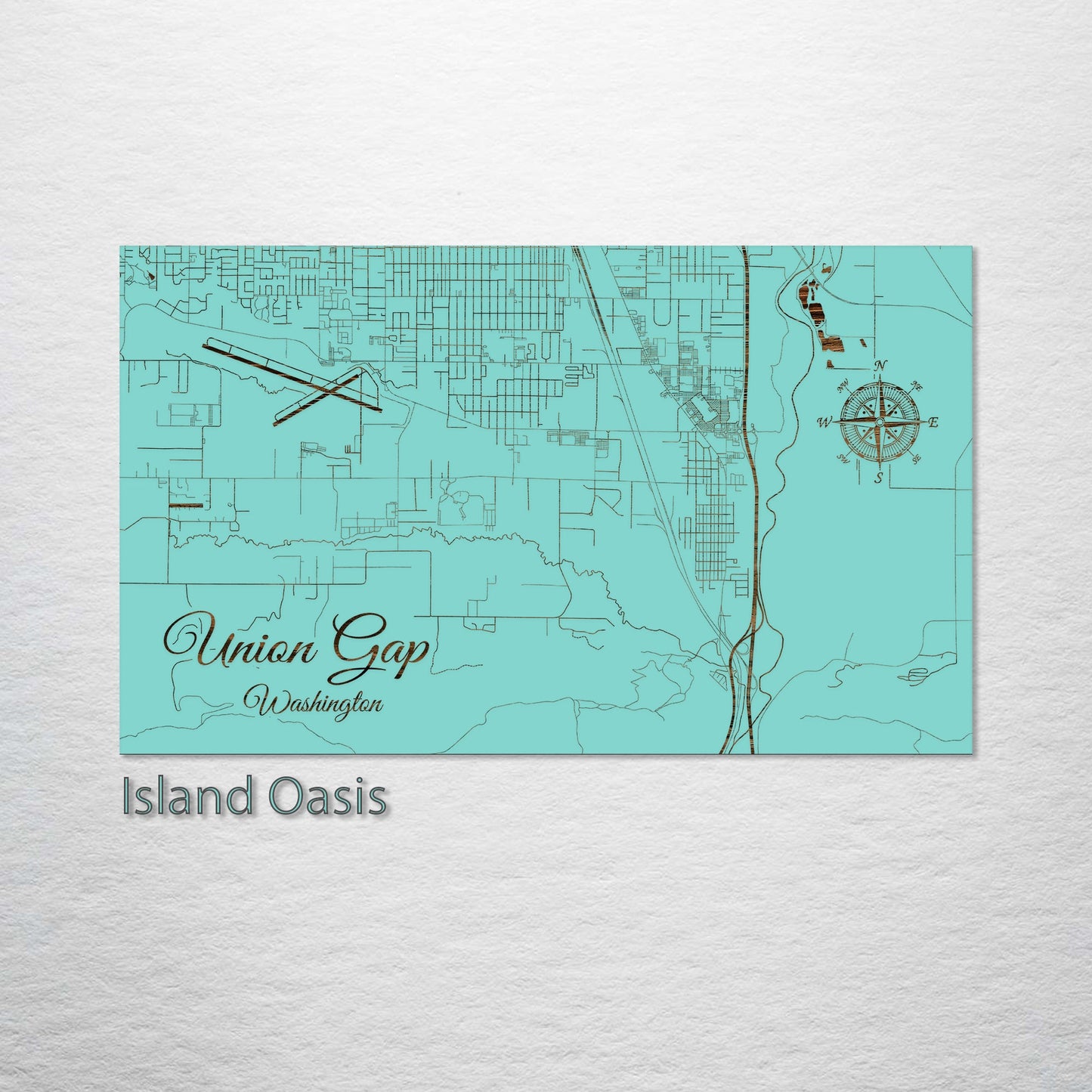 Union Gap, Washington Street Map