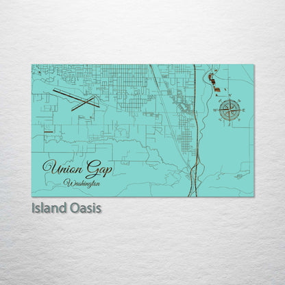 Union Gap, Washington Street Map