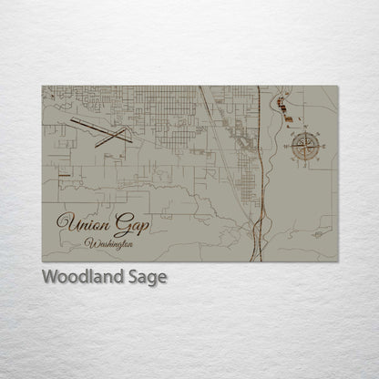 Union Gap, Washington Street Map