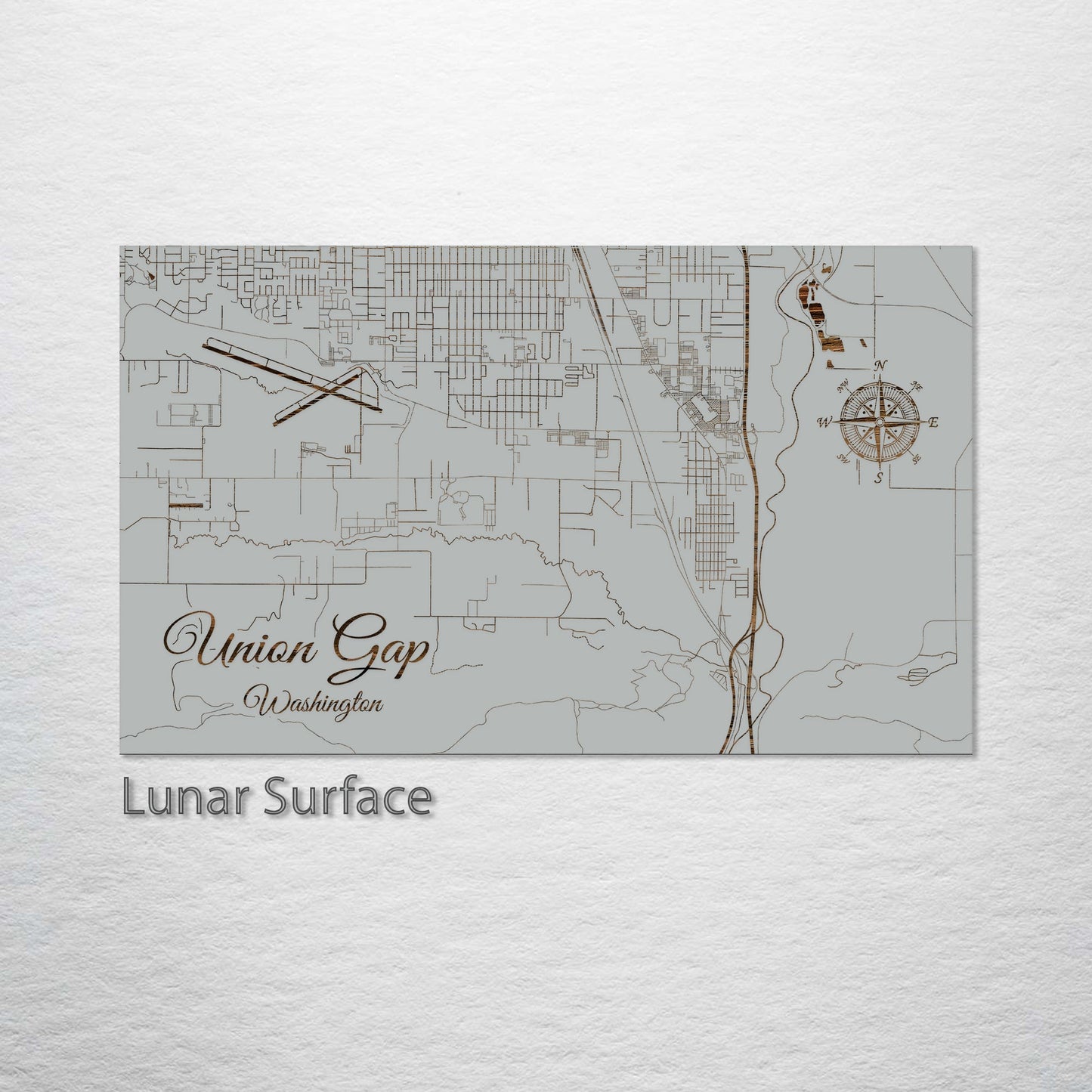 Union Gap, Washington Street Map