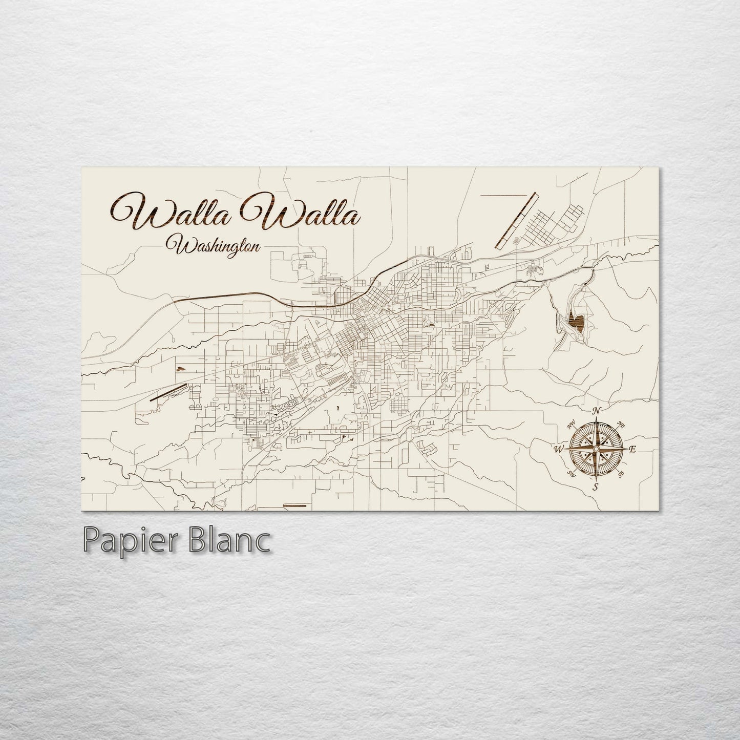 Walla Walla, Washington Street Map