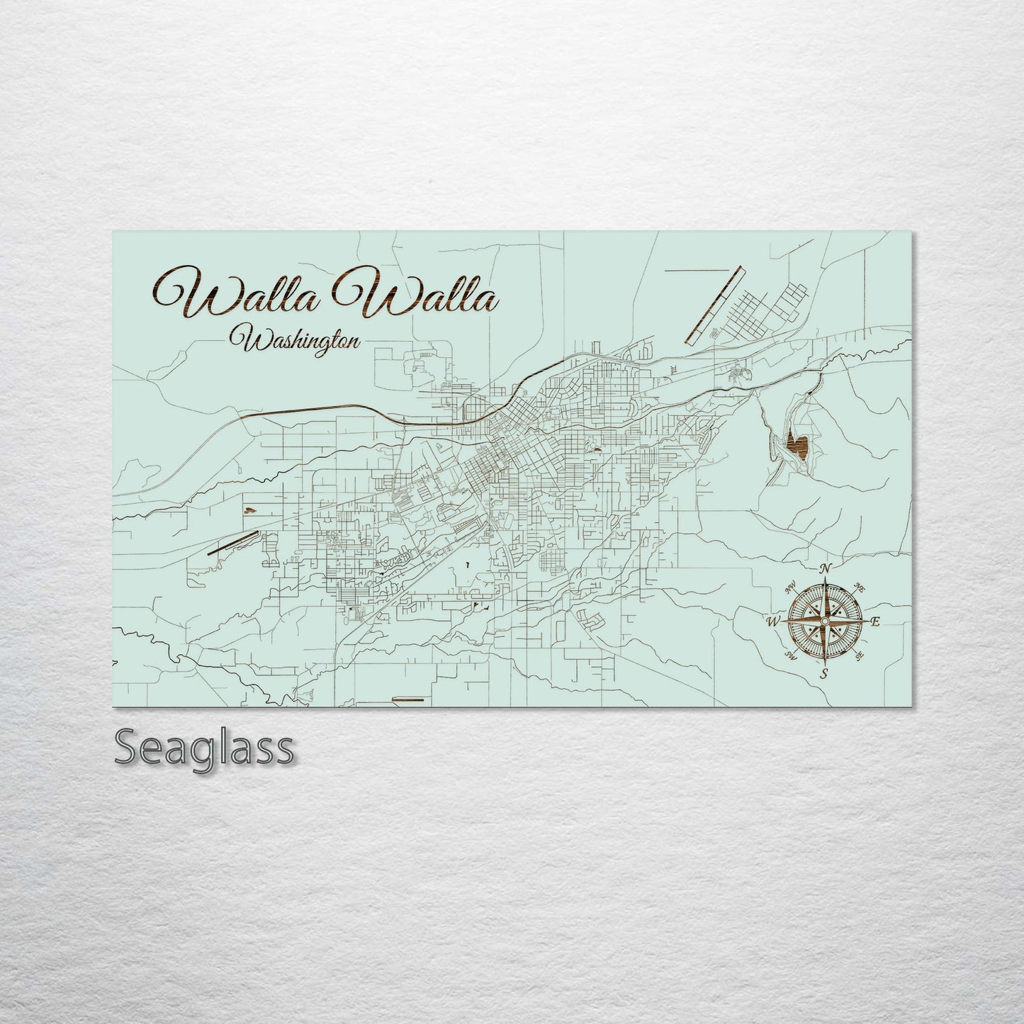Walla Walla, Washington Street Map