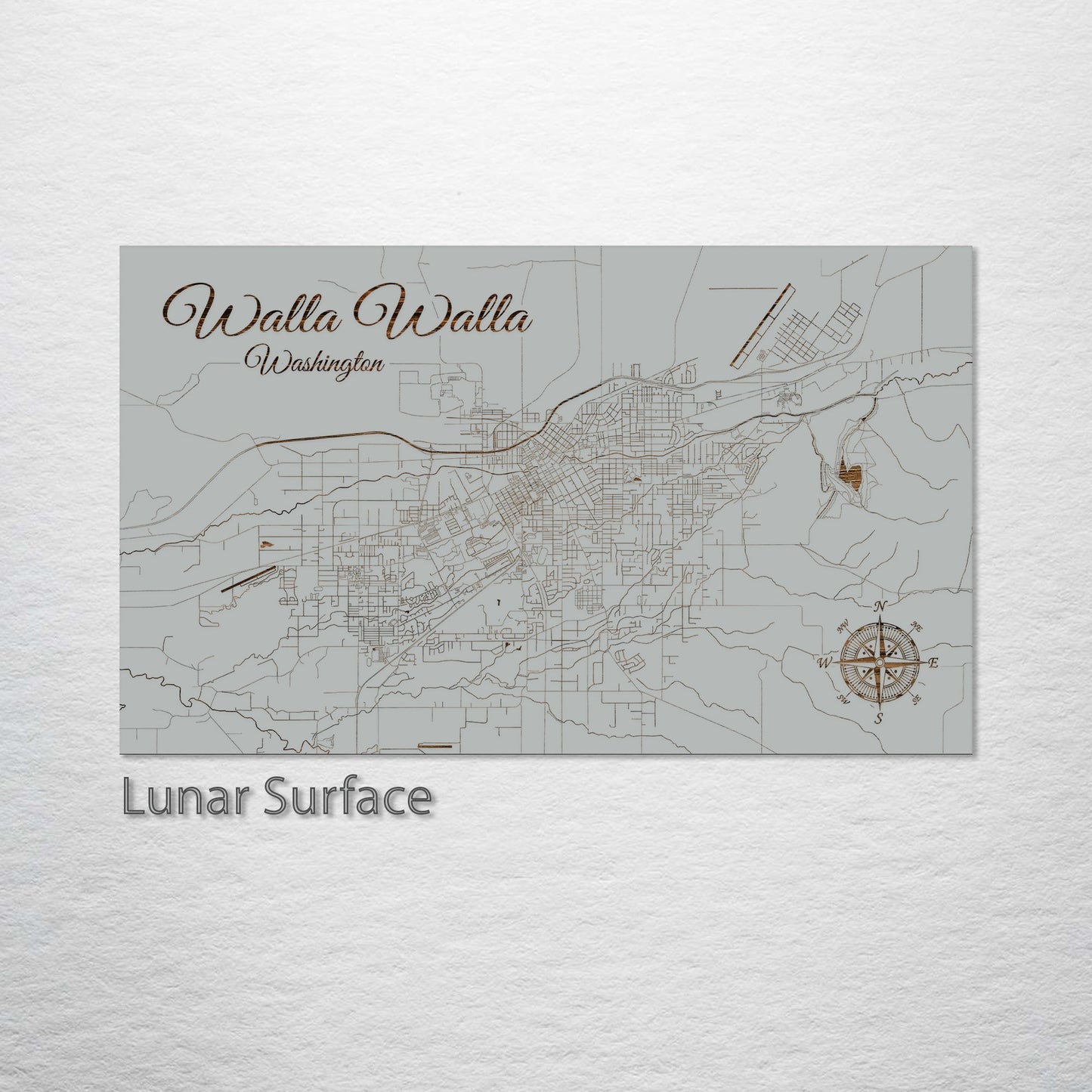 Walla Walla, Washington Street Map