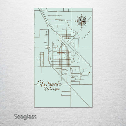 Wapato, Washington Street Map