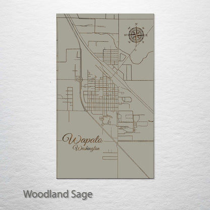 Wapato, Washington Street Map