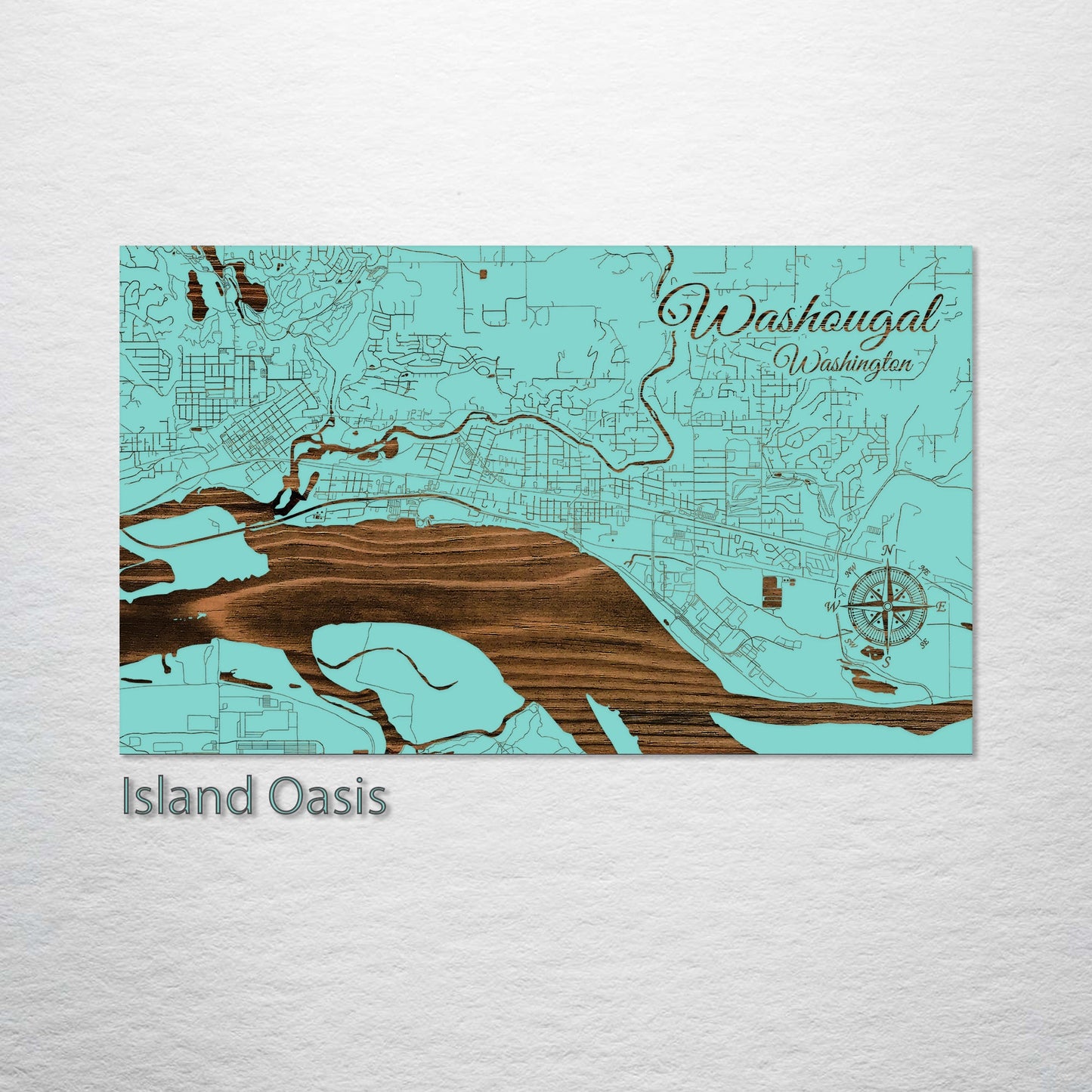 Washougal, Washington Street Map