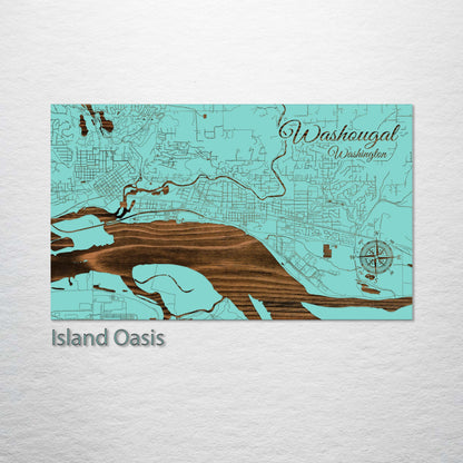 Washougal, Washington Street Map