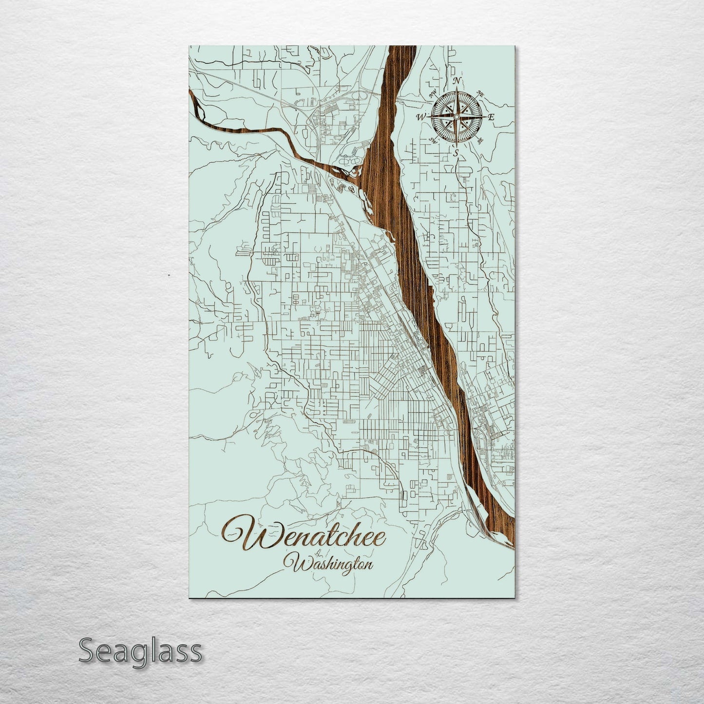 Wenatchee, Washington Street Map