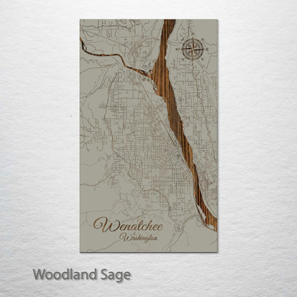 Wenatchee, Washington Street Map