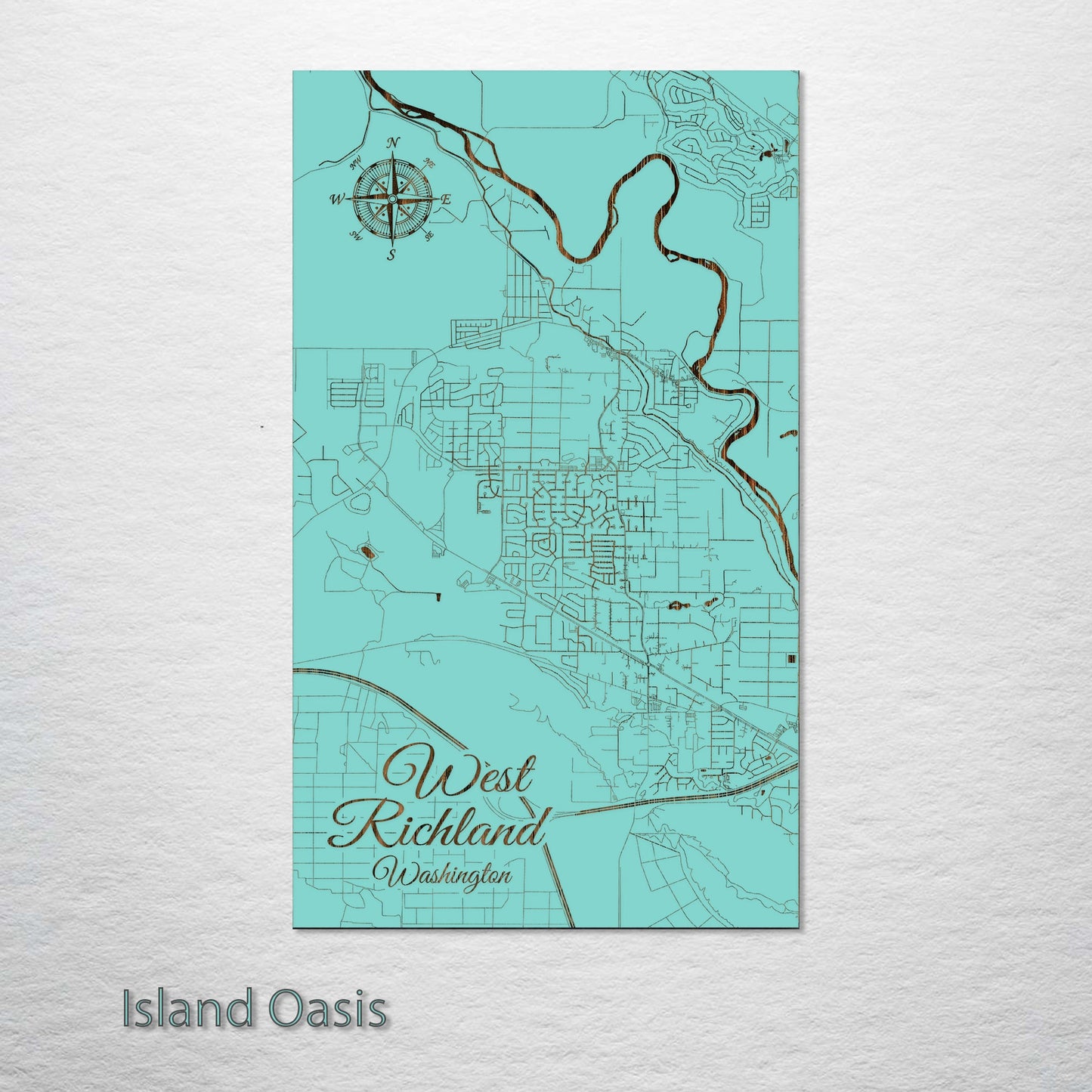 West Richland, Washington Street Map