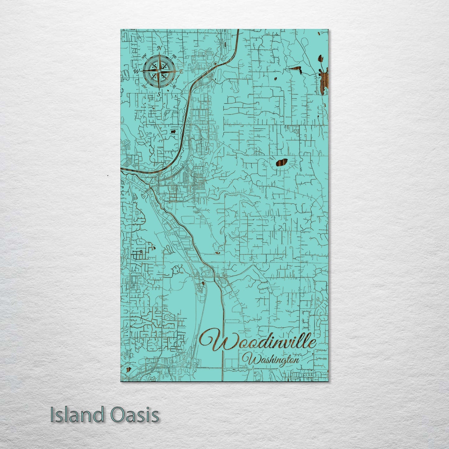 Woodinville, Washington Street Map