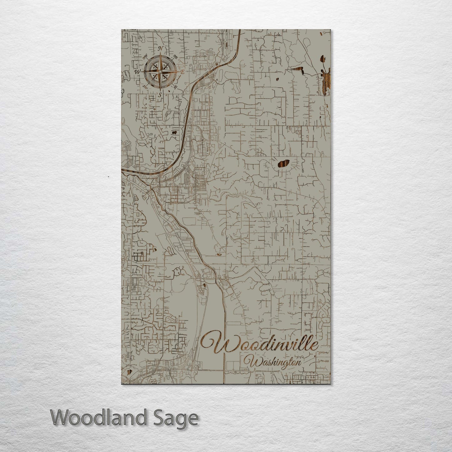 Woodinville, Washington Street Map