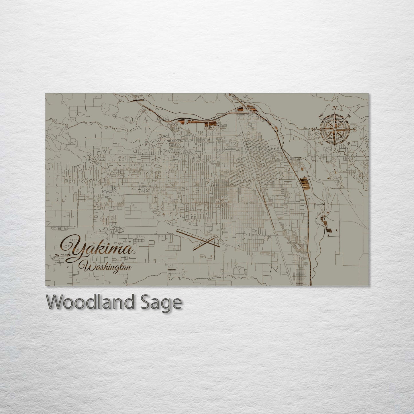 Yakima, Washington Street Map