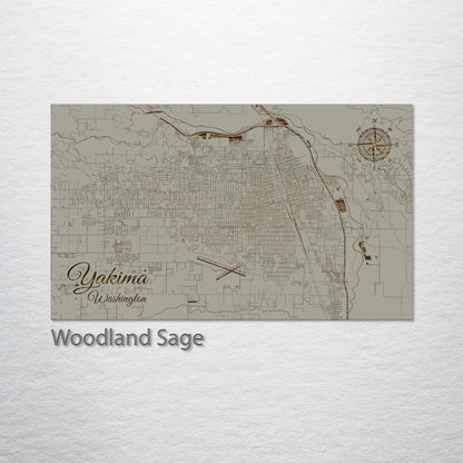 Yakima, Washington Street Map