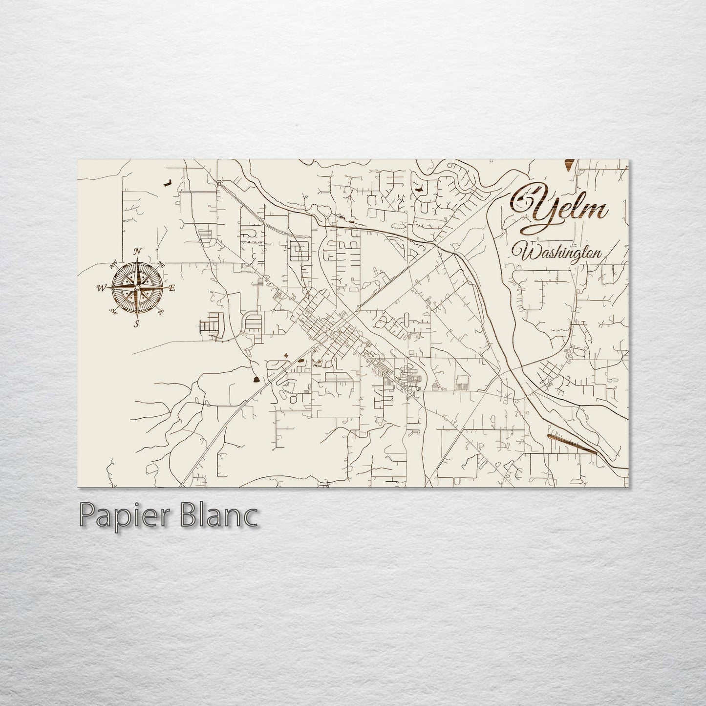 Yelm, Washington Street Map