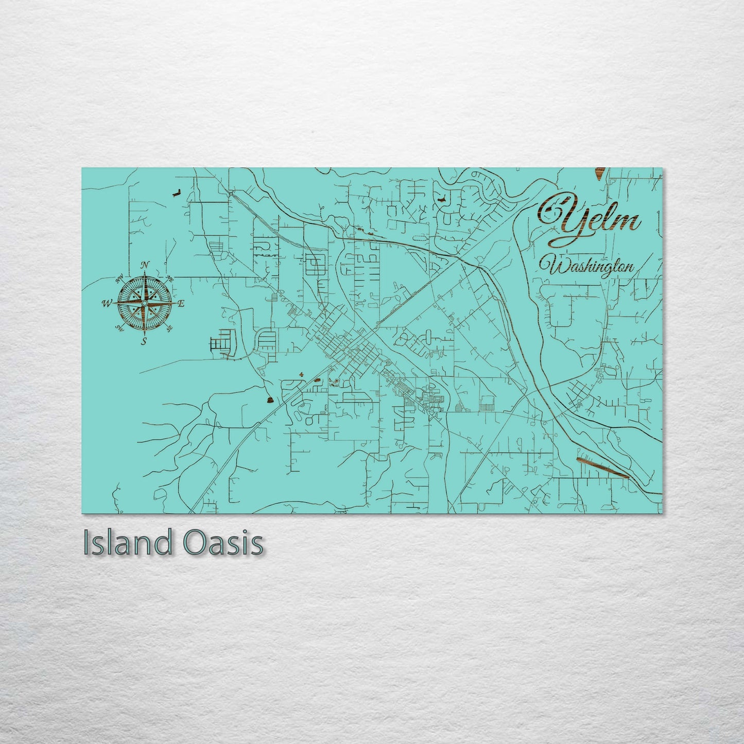 Yelm, Washington Street Map