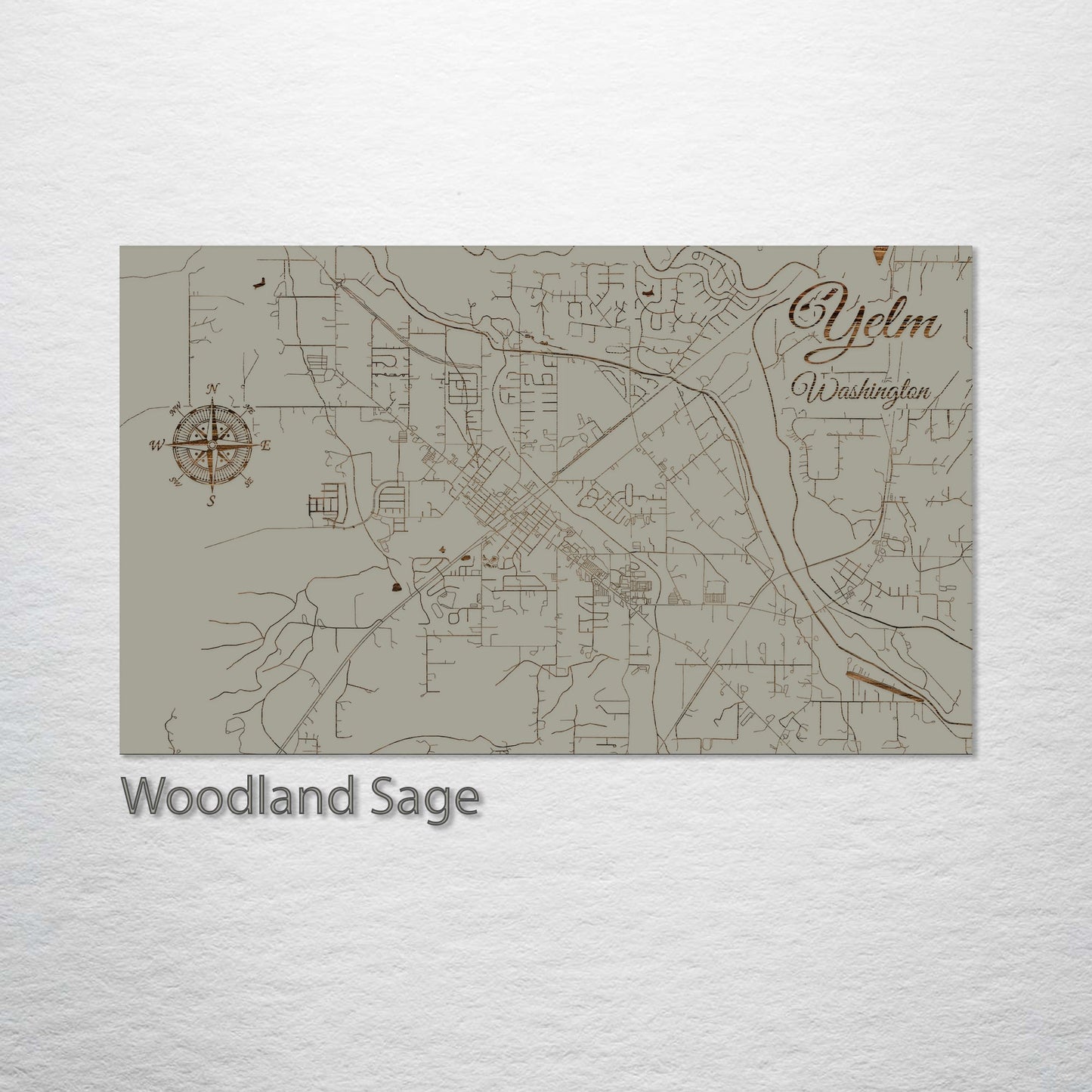 Yelm, Washington Street Map