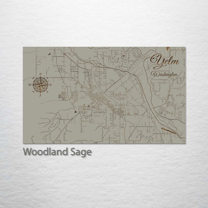 Yelm, Washington Street Map