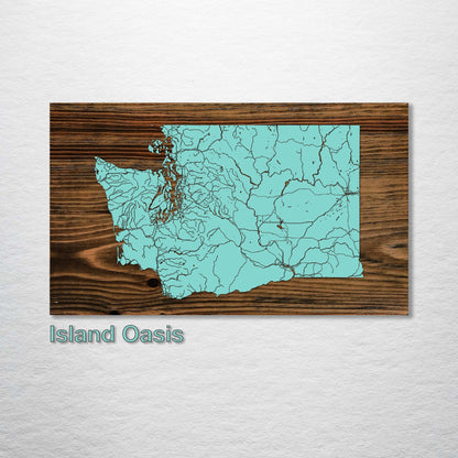 Washington Isolated Map