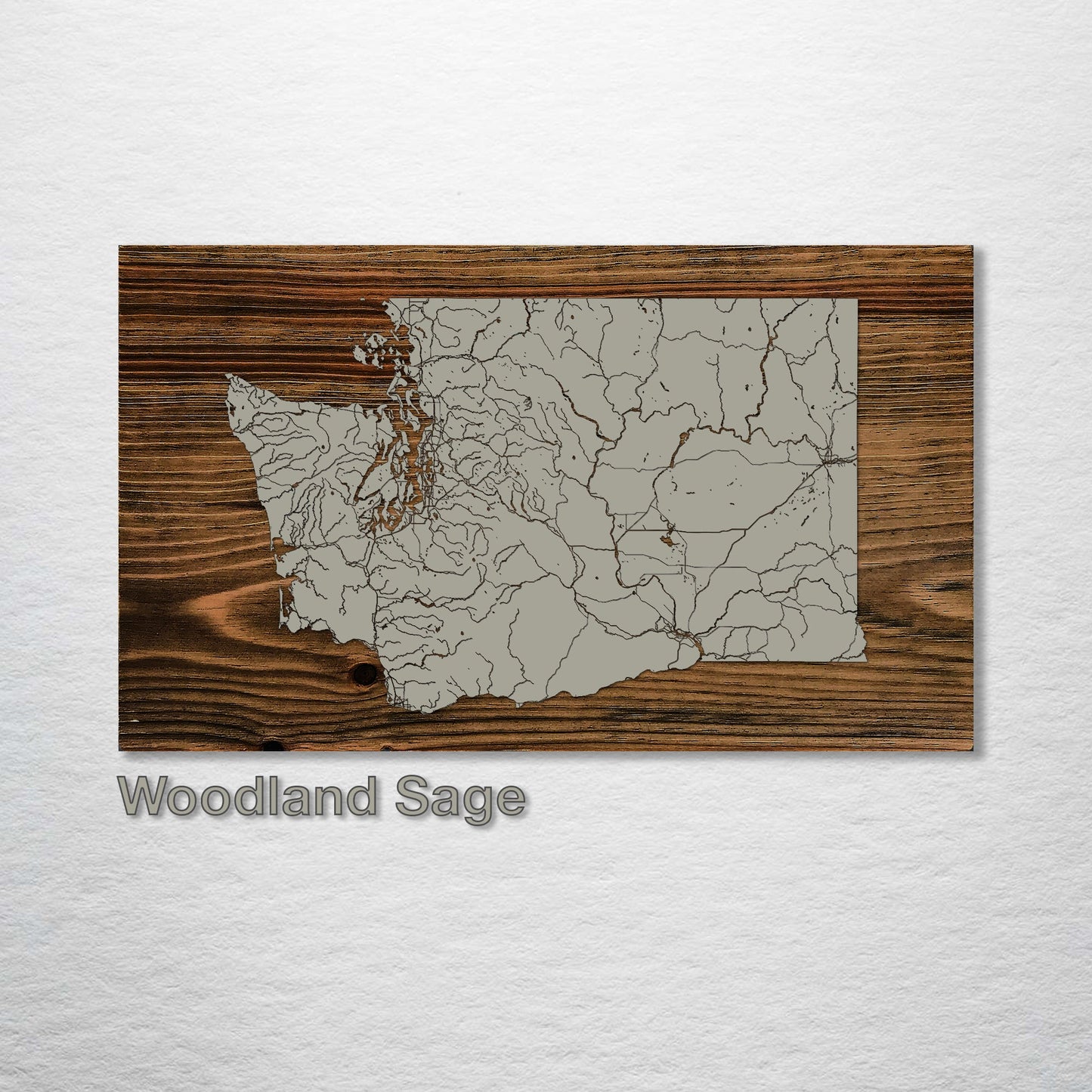 Washington Isolated Map