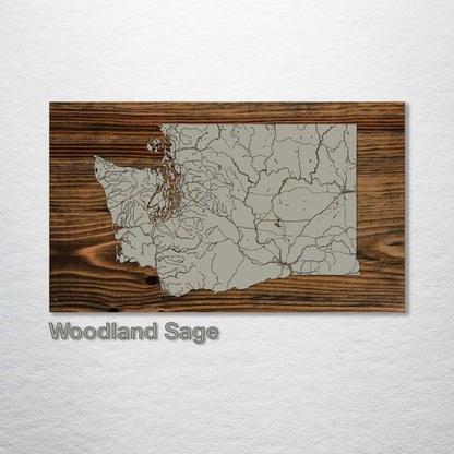 Washington Isolated Map