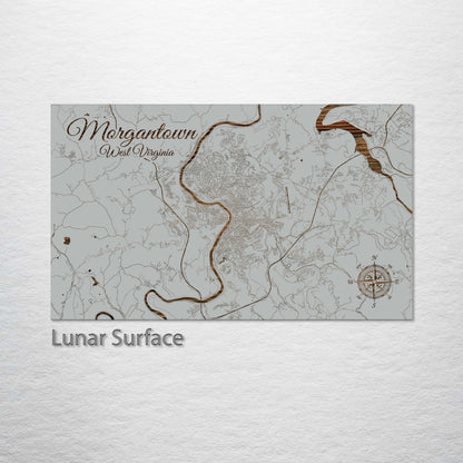 Morgantown, West Virginia Street Map