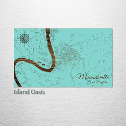 Moundsville, West Virginia Street Map