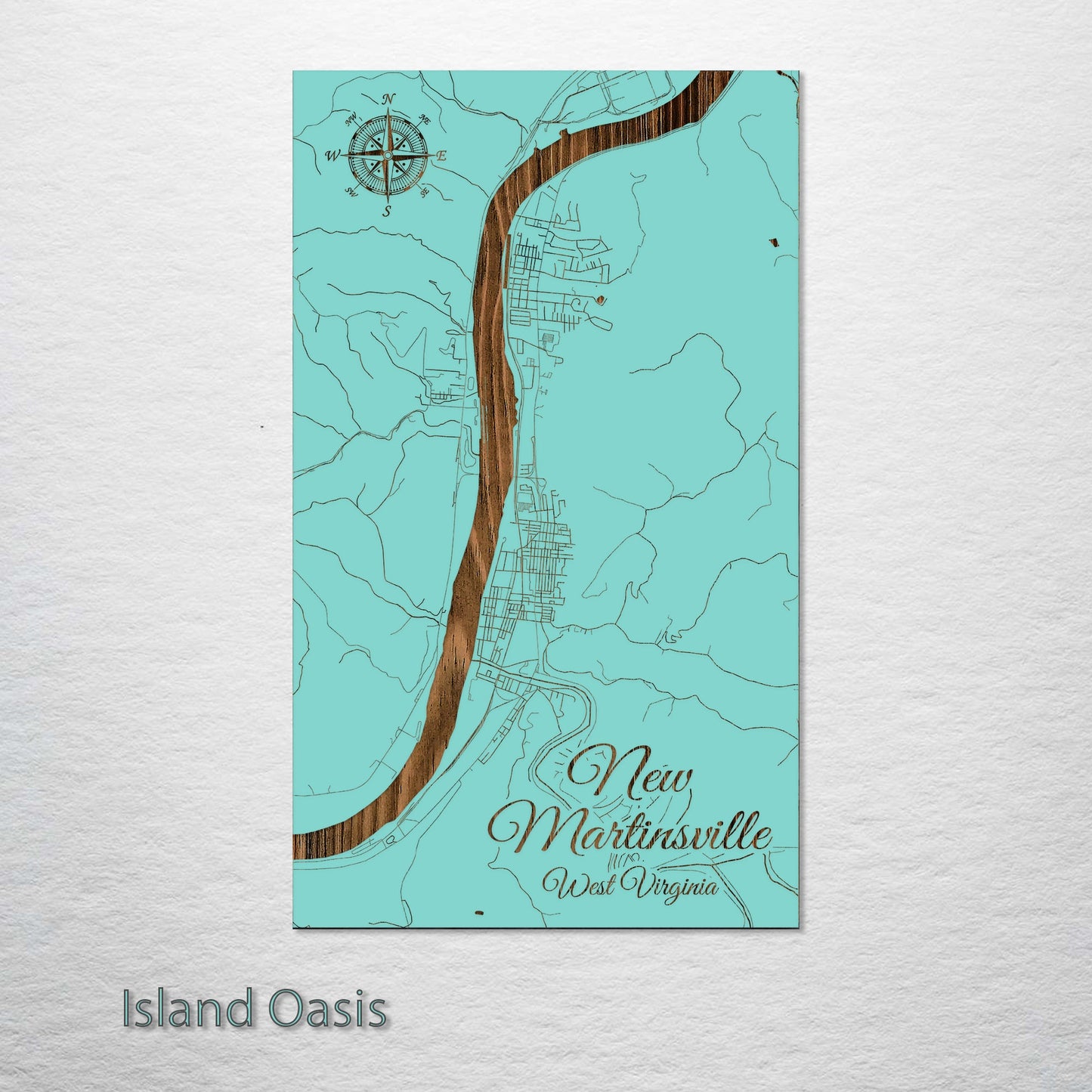 New Martinsville, West Virginia Street Map