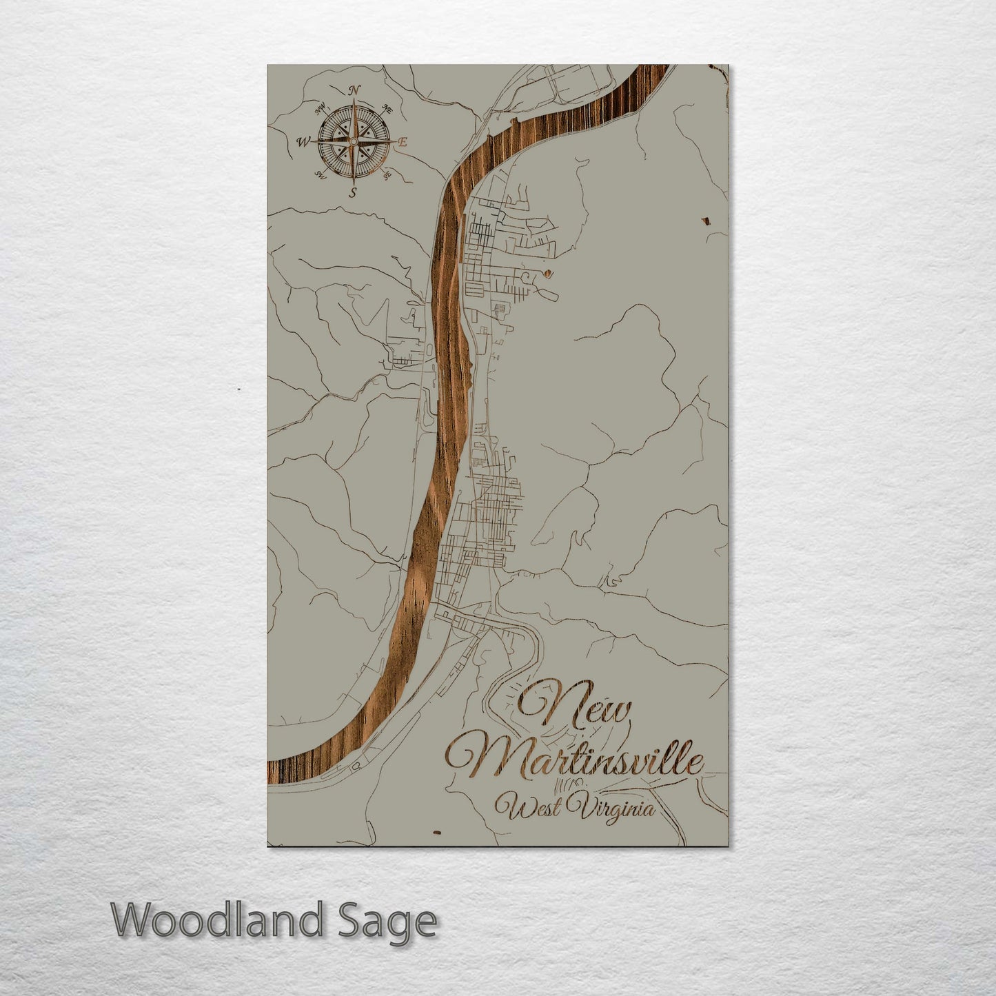 New Martinsville, West Virginia Street Map