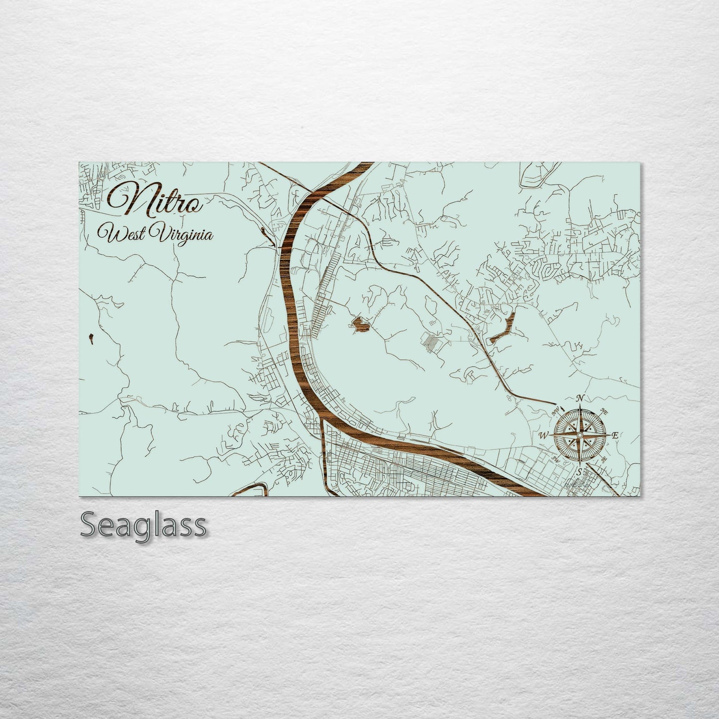 Nitro, West Virginia Street Map